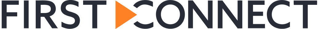 First connect logo blackletters 002